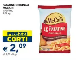 Esselunga Patatine originali MCCAIN offerta