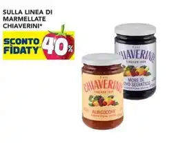 Esselunga Sulla linea di marmellate CHIAVERINI offerta