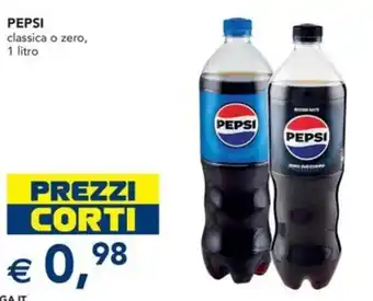 Esselunga PEPSI classica o zero offerta