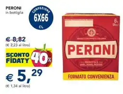 Esselunga PERONI in bottiglia offerta
