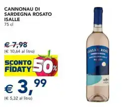 Esselunga Cannonau di sardegna rosato isalle offerta