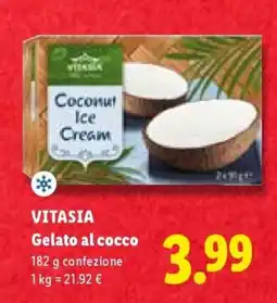Lidl VITASIA Gelato al cocco offerta