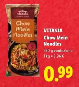 Lidl VITASIA Chow Mein Noodles offerta