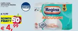 Esselunga Carta casa asciugoni REGINA offerta