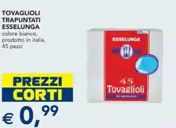 Esselunga Tovaglioli trapuntati ESSELUNGA offerta