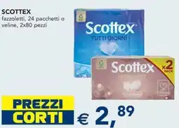 Esselunga SCOTTEX fazzoletti, 24 pacchetti o veline offerta