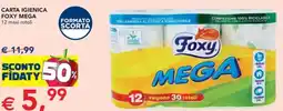 Esselunga Carta igienica foxy mega offerta