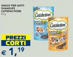 Esselunga Snack per gatti shakeups CATISFACTIONS offerta