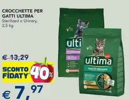 Esselunga Crocchette per gatti ultima sterilized o urinary offerta