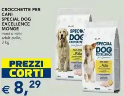 Esselunga Crocchette per cani special dog excellence MONGE offerta