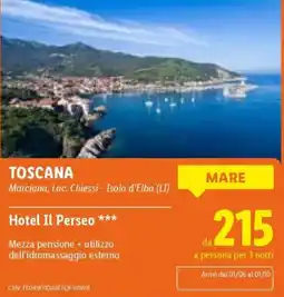 Lidl Hotel Il Perseo offerta