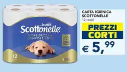 Esselunga Scottex carta igienica scottonelle offerta
