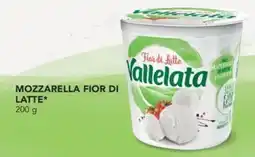 Esselunga Vallelata mozzarella fior di latte offerta