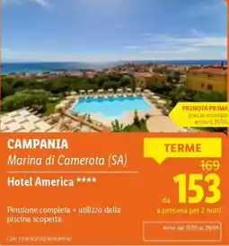 Lidl Hotel America offerta