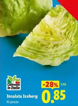 Lidl Insalata Iceberg offerta