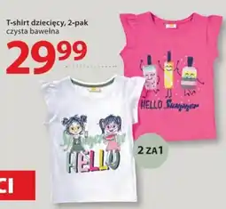 NKD T-shirt dziecięcy, 2-pak czysta bawełna offerta