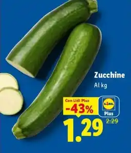 Lidl Zucchine offerta