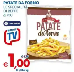 MD Discount Patate da forno LE SPECIALITÀ DI BEPPE offerta