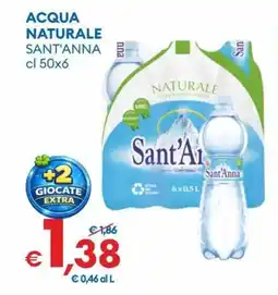 MD Discount Acqua naturale SANT'ANNA offerta