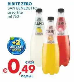 MD Discount Bibite zero SAN BENEDETTO offerta