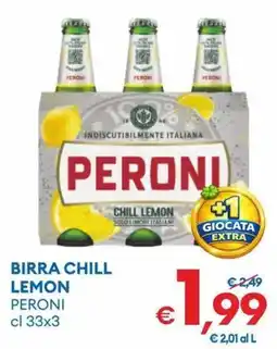 MD Discount Birra chill lemon PERONI offerta