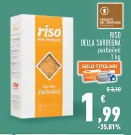 Conad Riso della sardegna parboiled offerta