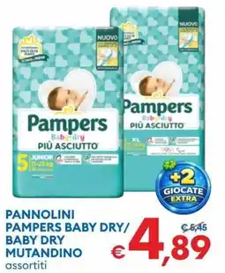 MD Discount Pannolini pampers baby dry/ baby dry mutandino offerta