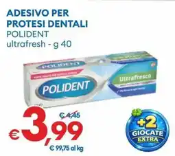 MD Discount Adesivo per protesi dentali polident ultrafresh offerta