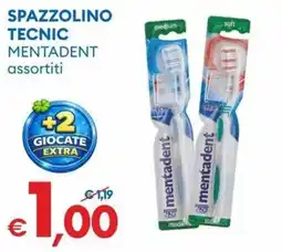 MD Discount Spazzolino tecnic MENTADENT offerta
