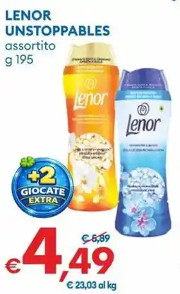 MD Discount Lenor unstoppables offerta