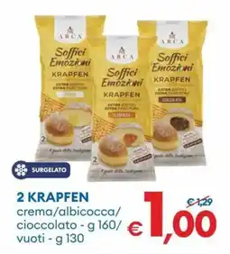 MD Discount 2 KRAPFEN crema/albicocca/ cioccolato offerta