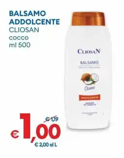 MD Discount Balsamo addolcente cliosan cocco offerta