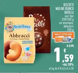 Conad Biscotti mulino bianco BARILLA offerta