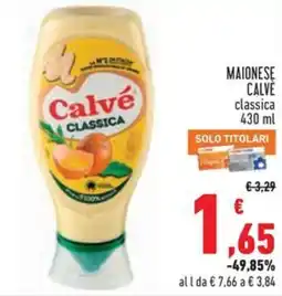 Conad Maionese CALVE offerta