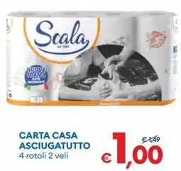 MD Discount Scala carta casa asciugatutto offerta