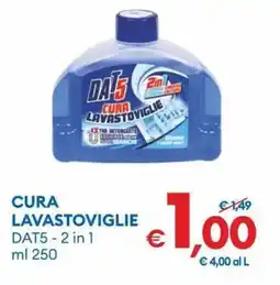 MD Discount Cura lavastoviglie DAT5 2 in 1 offerta