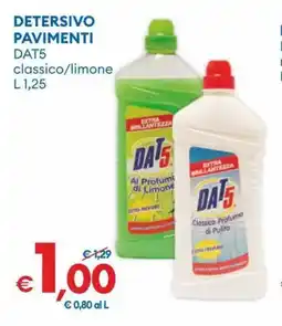 MD Discount Detersivo pavimenti dat5 classico/limone offerta