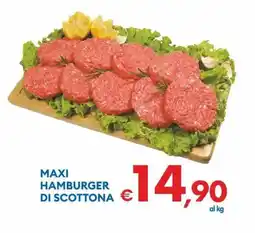 MD Discount Maxi hamburger di scottona offerta
