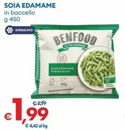 MD Discount Benfood soia edamame in baccello offerta