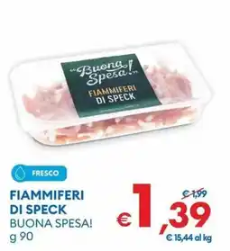 MD Discount Fiammiferi di speck BUONA SPESA! offerta