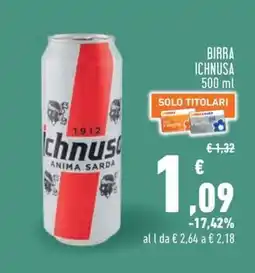 Conad Birra ICHNUSA offerta