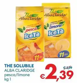 MD Discount The solubile alba claridge pesca/limone offerta