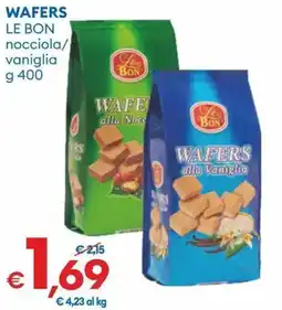 MD Discount Wafers le bon nocciola/ vaniglia offerta
