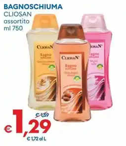 MD Discount Bagnoschiuma CLIOSAN offerta