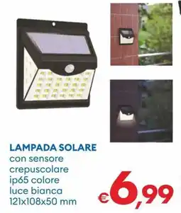 MD Discount LAMPADA SOLARE con sensore offerta
