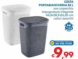 MD Discount Cesta portabiancheria offerta