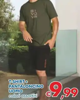MD Discount Givova t-shirt + pantaloncino uomo offerta