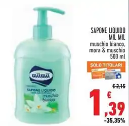 Conad Sapone liquido MIL MIL offerta