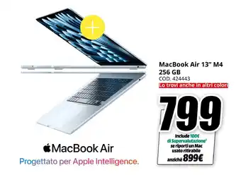 MacBook Air 13" M4 256 GB