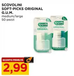 Alì Supermercati Scovolini soft-picks original g.u.m. medium/large offerta
